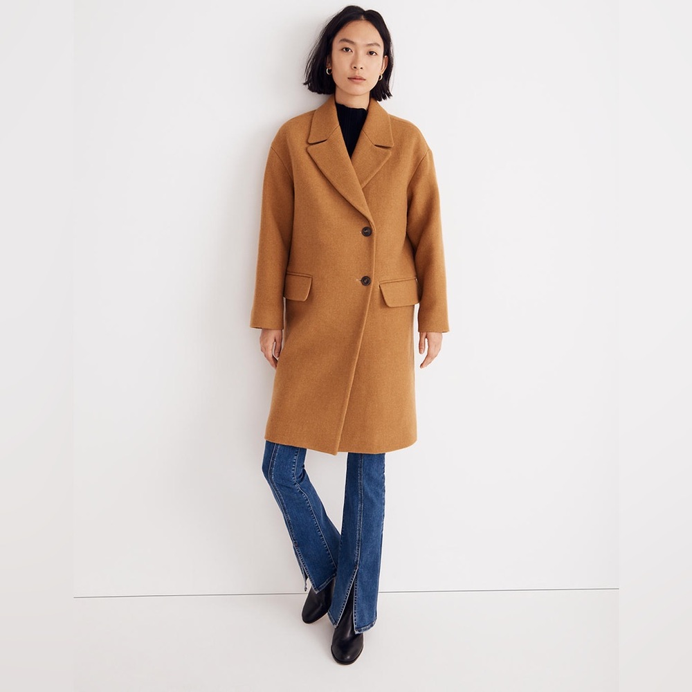 NWT Madewell Haydon Coat in Insuluxe Fabric